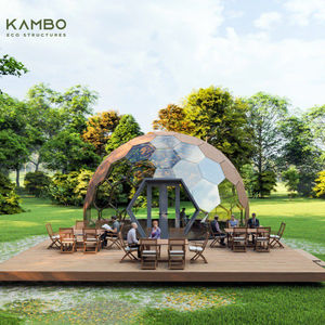 Açık Glamping otel jeodezik kubbe temperli cam ve açık macera ve rahatlama için alüminyum alaşımlı kabarcık ev - Product Image 3