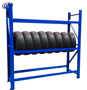 Corrosion Resistant 5 Layer Steel Boltless Rack for Tire Storage in Frozen Food Low Temperature Refrigerated Warehouse - Product Image 1