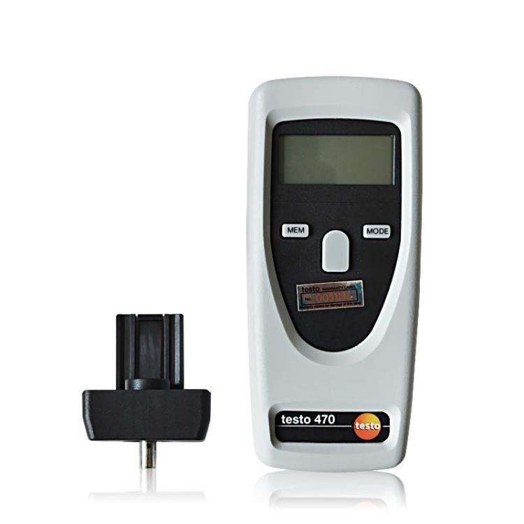 Testo Rpm Adapter Testo 470 High Digital Tachometer Handheld Optical Mechanical Contact ...