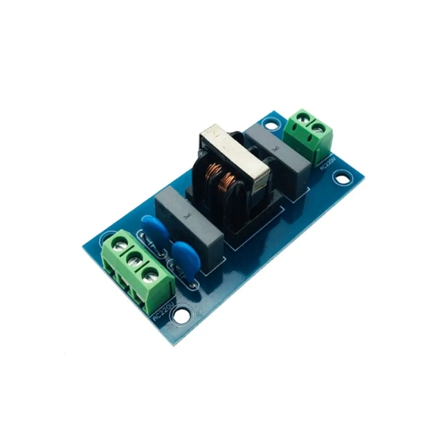 Taidacent Sound Booster Filter Socket Reduce High-frequency Electromagnetic Interference AC Power Filter Audio EMI Filter Module