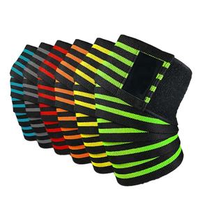 Direct usine, Bande de compression pour coude en Spandex Nylon, flexible, pour la gym, l'entraînement et la protection des jambes et des coudes - Product Image 2