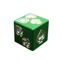 Jeu de dés de jeu en aluminium, laiton, titane, acier inoxydable, métal, fabrication sur mesure
