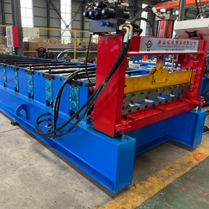 중국 이중층 롤 성형 기계 루핑 시트 및 타일 만들기 기계 ibr 지붕 시트 프레스 성형 기계 - Product Image 3