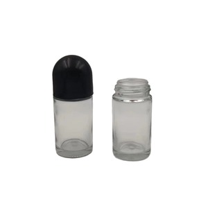 Botella Roll-On de 50 ml, Vidrio Blanco Transparente, Redonda, para Aromaterapia y Aceites Esenciales - Product Image 5