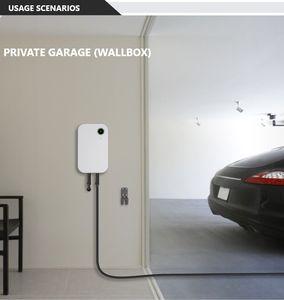Innovatieve Snelladen 1 Fase 7.2kw 32a Type 2 Ev Oplader Station Voor Parkeerplaats - Product Image 2