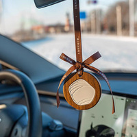 Pierre de gypse parfumée en bois aromathérapie bois pierre céramique voiture garde-robe parfum pendentif Diffusion coffret cadeau