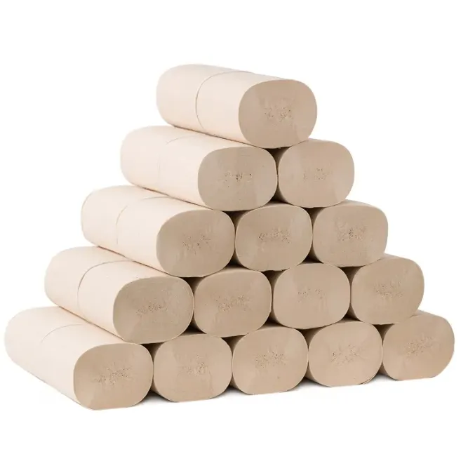 Factory wholesale bedroom comfortable soft 5 layer water absorption toilet tissue rolls paper