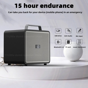 Xdobo sấm sét 1978 ngoài trời sừng 150W có thể sạc lại cột hệ thống DJ màu xanh răng di động không dây BT karaoke bên Hộp loa - Product Image 6