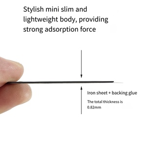 N52 Model Wireless Phone Ring with Magsafe Powerbank <strong>Magnet</strong> Mobile Phone Magnetic Guide <strong>Sheet</strong> <strong>Wall</strong> Mount Magnetic <strong>Sheet</strong> - Product Image 3
