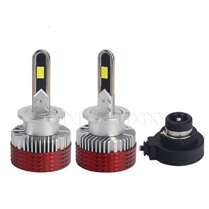 GOODZOOM Faros LED para Autos, Bombillas LED en Forma de U, <span class=keywords><strong>Serie</strong></span> D, Bombilla LED para Faros Delanteros de Coche, Luces LED para Coche D1S D2S D3S D4S - Product Image 1