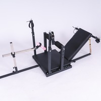 Chaise de bondage en acier au carbone BANSEY, banc d'entraînement multi-positions, Sedia bondage, Banco de sumision, Kniebank, produits SM