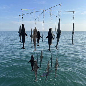 Kit de leurres de pêche en acier inoxydable de 36 pouces, robuste, pour gros gibier, pour la pêche <span class=keywords><strong>au</strong></span> trolling en haute mer du thon, du marlin et du voilier - Product Image 3