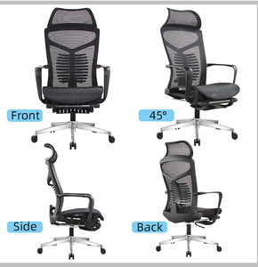 Silla De Oficina ergonómica de diseño moderno Yazhi, silla De trabajo De malla con respaldo alto con altura trasera ajustable, Silla De Oficina barata - Product Image 6