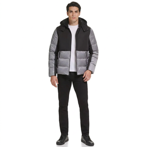 Functional hooded puffer <b>jacket</b> <b>for</b> <b>men</b> cold resistant fabric <b>smart</b> fit stylish <b>men's</b> <b>jackets</b> <b>for</b> winter - Product Image 1