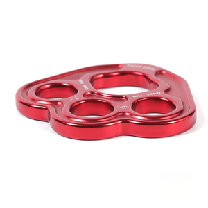 Anclaje de placa de distribución de fuerza de cuatro orificios para exteriores de 50KN para escalada de montaña, expansión de cuerda de aventura, Camping, senderismo - Product Image 2