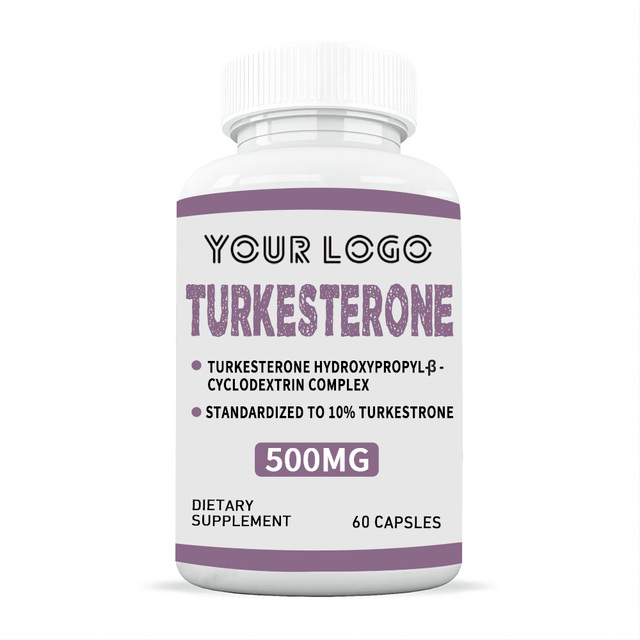 Turksterone Capsules Turkesterone Hydroxypropyl Cyclodextrin Complex,Muscle Strength Support Energy boost Restores Endurance