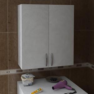 ตู้เก็บของในห้องน้ำแบบติดผนังลายชิปบอร์ดสีขาวสุดหรูตู้เก็บของติดผนังสไตล์ตุรกี - Product Image 2