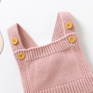 Set Romper Rajut Bayi Mimixiong Grosir 2-Potong dengan Topi, Pakaian Musim Panas, Set Kado Pakaian Bayi untuk Bayi Baru Lahir Laki-laki dan Perempuan - Product Image 5