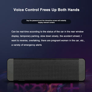 Pantalla LED Ultrafina Inteligente para Ventana Trasera de Coche, Control Remoto, Control por Voz con IA, Programable, de Fábrica - Product Image 2