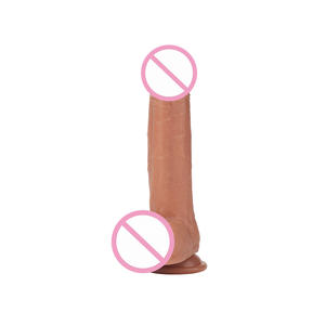 Groothandel Zachte <span class=keywords><strong>Vibrator</strong></span> Siliconen Model Van Vrouwen En Mannen Realistische Penis Leven Als Stuwende Dildo - Product Image 2