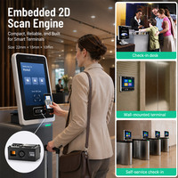 Module de scanner de codes 1D 2D Code128 QR YUANAIDC, lecteur de codes-barres CMOS intégré pour borne de commande et terminal de point de vente