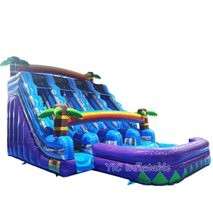 Hot Bán Thương Mại <span class=keywords><strong>Inflatable</strong></span> Trượt Nước Khổng Lồ Leo Núi Đá Trượt Với Có Thể Tháo Rời Hồ Bơi Cho Đảng Cho Thuê Và Các Sự Kiện Ngoài Trời - Product Image 6