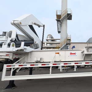 נגרר פלדה להובלת מכולות 20-45 רגל עם הרמה צידית ומעמיס למשאיות סמי-טריילר - Product Image 4