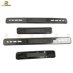 Seuil de porte en Fiber de carbone sec de Style B pour Mercedes Benz G Wagon G <span class=keywords><strong>Cass</strong></span> W464 AMG G500 G63 2019-2024 seuils de porte Kits de carrosserie pièces de voiture - Product Image 1