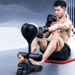 Sac <span class=keywords><strong>de</strong></span> frappe <span class=keywords><strong>de</strong></span> type ventouse <span class=keywords><strong>de</strong></span> haute qualité <span class=keywords><strong>avec</strong></span> balle <span class=keywords><strong>de</strong></span> vitesse assis-up pour boucles abdominales pour une utilisation en salle <span class=keywords><strong>de</strong></span> sport à domicile - Product Image 4