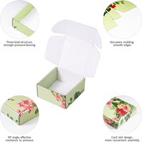 Caja de Regalo de Papel con Diseño Floral Plegable y Elegante, con Productos para el Cuidado de la Piel, para el Día de la Madre, Bodas, Días Festivos