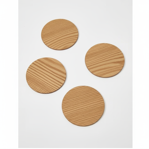 Posavasos de madera natural hechos a mano, posavasos de nogal negro, posavasos de madera natural, todos los tamaños disponibles - Product Image 1