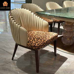 Ensemble de salle à manger en marbre <span class=keywords><strong>Palladium</strong></span> Smeraldo Fusion luxueux et confortable, moderne, poli, durable, 7/8 pièces, meubles de maison - Product Image 5