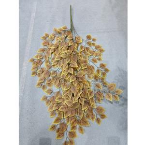 أوراق صناعية طويلة ينبع طويل فروع أوراق الصلال الاصطناعية الاصطناعية أوراق الشجر الخضراء ينبع - Product Image 5