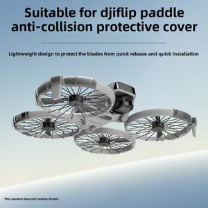 Nouvelle conception simple et élégante, housse de protection rabattable avec lumières LED, télécommande pour la protection des hélices de drone, 3D Flip & Pliable - Product Image 2