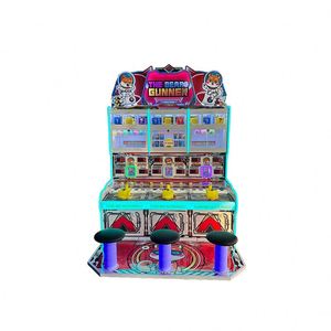 เครื่องยิงลูกบอลหยอดเหรียญ Creatfun GGXPS สำหรับสามคน เหมาะสำหรับสวนสนุก ใช้ไฟ 220V สำหรับเด็กอายุ 8 ปีขึ้นไป - Product Image 1