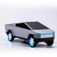 Speaker Bluetooth Tesla Cybertruck Model Mobil Keren Ukuran Mini Bahan Plastik Buatan Cina, Barang Baru Impor Lintas Negara