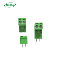 Offre Spéciale – Bornier de raccordement PCB en laiton enfichable KF2EDGK/R/V-5.08-2P, 300V 15A, pas de 5.08mm – Vente directe fabricant KANGFA
