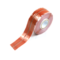 Ruban auto-adhésif auto-fusionnant résistant à la chaleur, ruban isolant en caoutchouc silicone auto-fusionnant avec fils