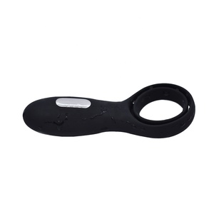 Anello Vibrante <span class=keywords><strong>per</strong></span> <span class=keywords><strong>Pene</strong></span> con 10 Modalità di Vibrazione, Vibratore <span class=keywords><strong>per</strong></span> Adulti in Silicone, Anello Vibrante <span class=keywords><strong>per</strong></span> Punto G Maschile - Product Image 1