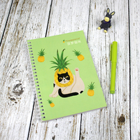 Différents modèles, différents parfums, cahier personnalisé à reliure dure parfumé en spirale pour l'école