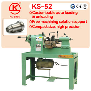 Centro de torneado de 220V para torno manual de servicio pesado de V para piezas de herramientas industriales y operaciones de corte de alta velocidad - Product Image 1