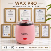 Chauffe-cire professionnel Wax Pro, température réglable, chauffe rapide, certifié CE FCC RoHS ISO, 3 couleurs, OEM ODM