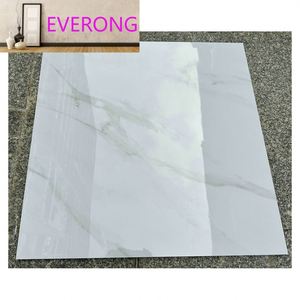 Carrelage mural en porcelaine émaillée effet marbre 600x600x8 ou 9mm pour murs intérieurs de maison, salon, hôtel, format 600x1200 - Product Image 2
