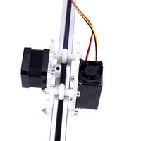 Mini Router CNC de Escritorio Ligero para Bricolaje con Motor Paso a Paso para Corte/Grabado Láser en Madera y Cuero, Módulo Láser Opcional con IA