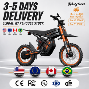 จักรยานไฟฟ้า Ridingitmes GT 54 EU US CA Warehouse Stock 250W กำลังสูง สำหรับขี่บนภูเขา พร้อมแบตเตอรี่ถอดได้ 3 สปีด สำหรับการขับขี่แบบออฟโรด - Product Image 1