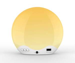 Réveil Lumière du Jour pour les Dormeurs Profonds, Lampe Réveil au Lever du <span class=keywords><strong>Soleil</strong></span> pour Enfants, Réveil Lumière du <span class=keywords><strong>Soleil</strong></span> avec 6 Sons de la Nature et 12 Couleurs - Product Image 4