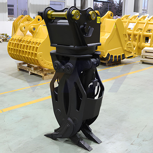 Accesorios para maquinaria <span class=keywords><strong>de</strong></span> construcción Piezas <span class=keywords><strong>de</strong></span> excavadora Mini excavadora Log Grapple con <span class=keywords><strong>enganche</strong></span> rápido - Product Image 1