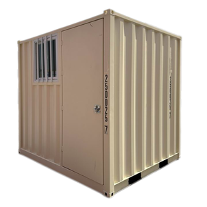 Conteneur sec en acier Corten neuf, taille personnalisée 9'HC, avec porte et fenêtre, en vente, très demandé - Product Image 2