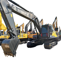 Excavator Crawler Volvo EC240D Versi EC240 Terawat Baik Untuk Pekerjaan Konstruksi Jalan Dan Perataan Lahan