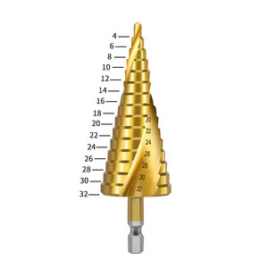 Feida M2 thép tốc độ cao <span class=keywords><strong>HSS</strong></span> bước khoan bit độ cứng cao hổ phách công cụ cho kim loại bảng nhôm khoan lục giác thẳng - Product Image 5